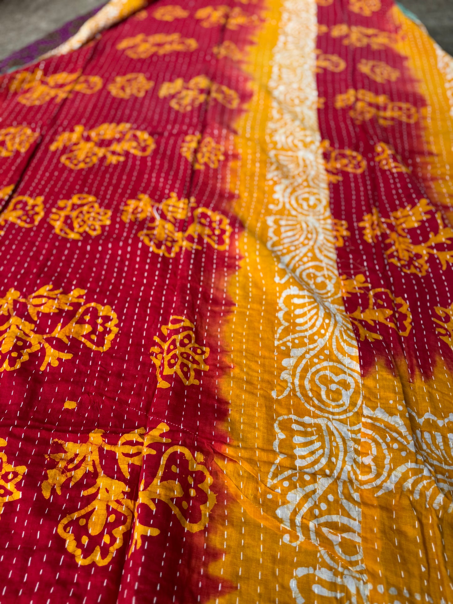 Kantha Quilt #7