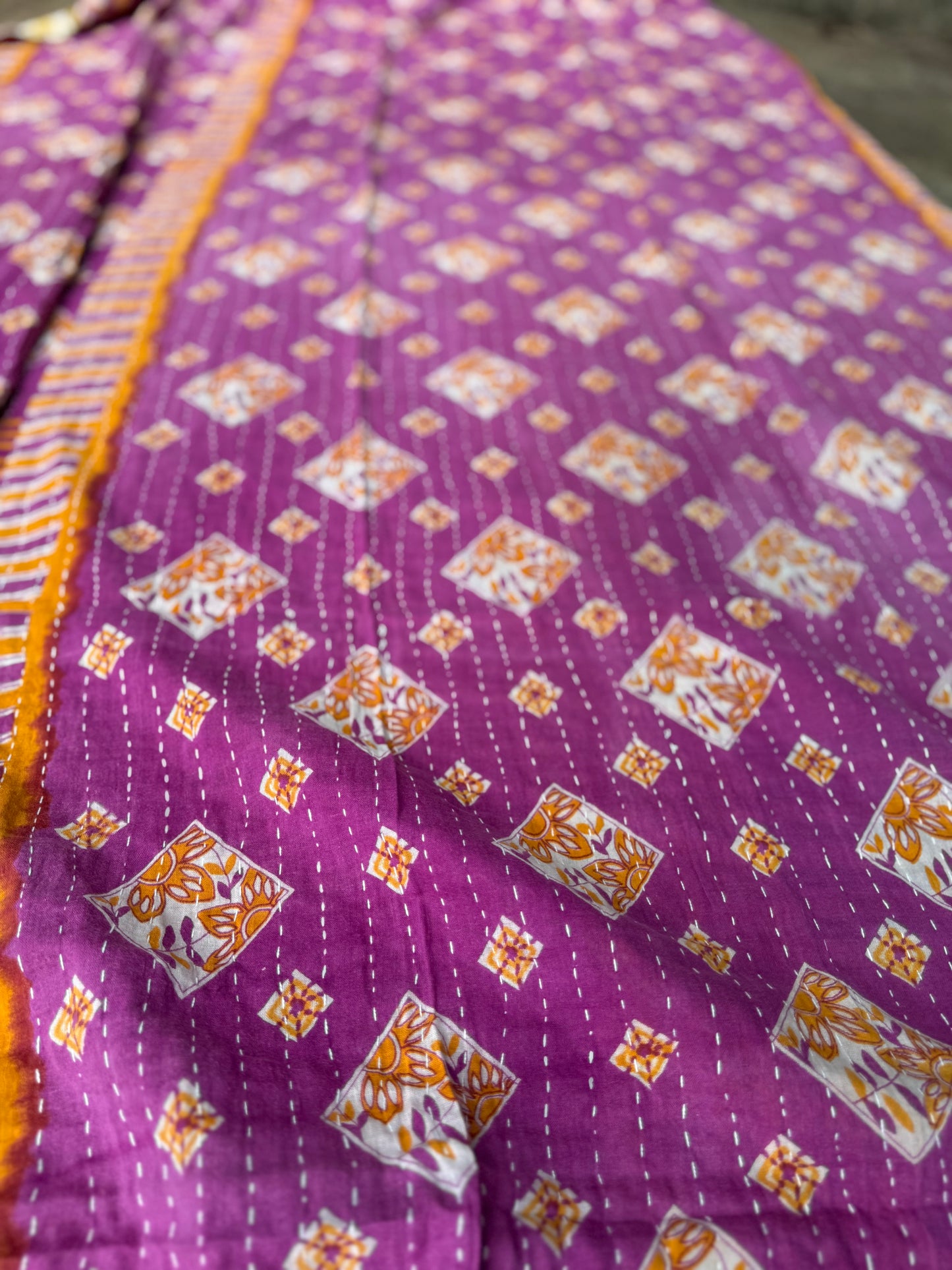 Kantha Quilt #9