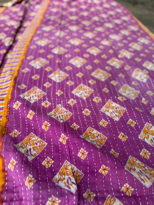 Kantha Quilt #9